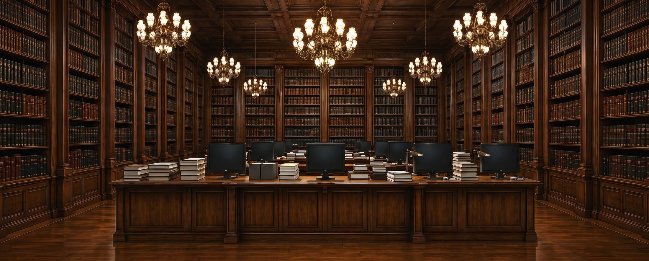 Historic firm library